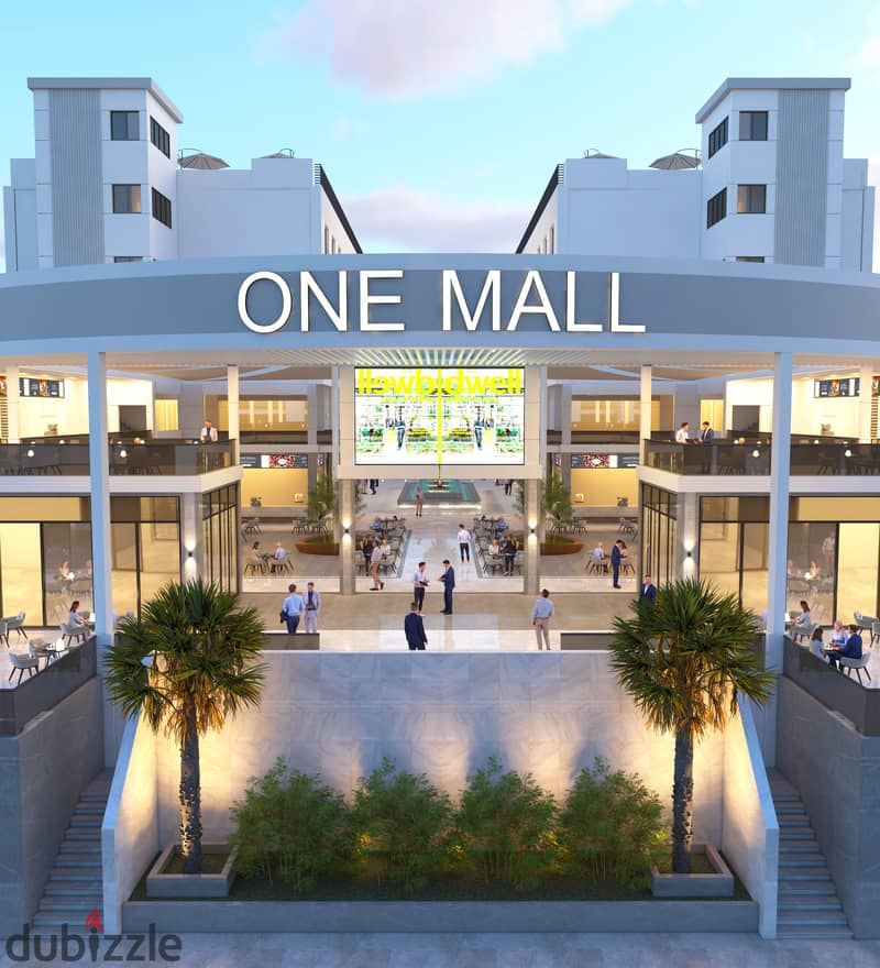 Front-facing retail shop on El Horreya Road in a prime mall location ...