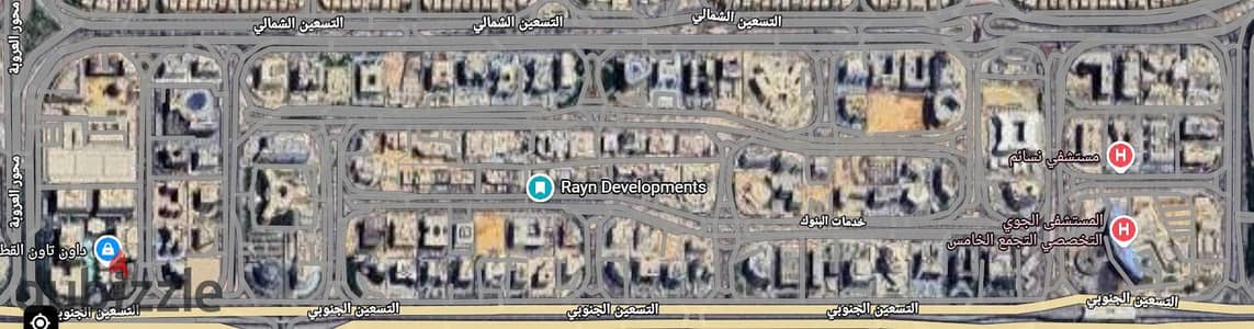 ارض تجاري للبيع فى التجمع الخامس بموقع مميز جدا