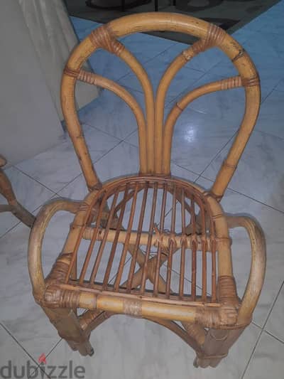 ٢كرسى بامبو مشغولات يدويه للبيع