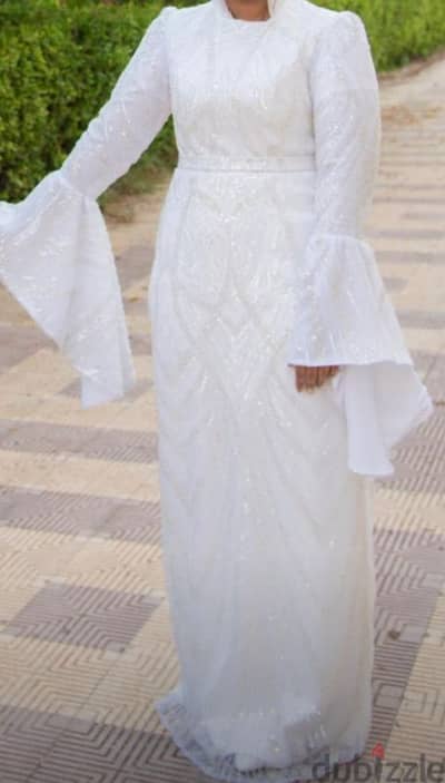asmyn dress فستان من محلات اسمين برشدى