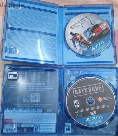 , battlefield 4 days gone بلاي ستيشن 4 مستعمل