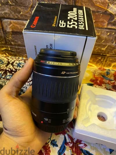 Lens Canon 55-200 ii USM