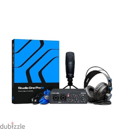 استوديو تسجيل متكامل: PreSonus AudioBox USB 96 Studio Kit