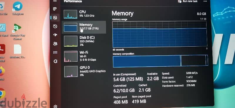 I5 1334u/ 5