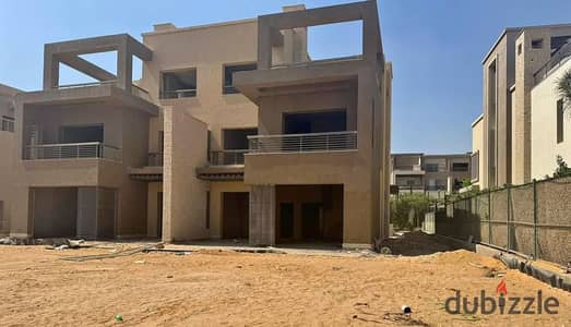 Villa Ready To Move in Golf View Next To New Giza