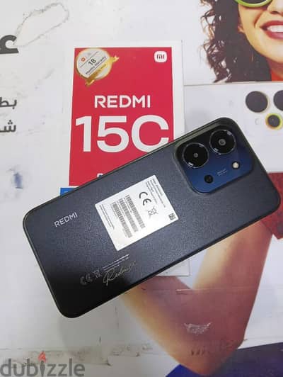 ريدمي 15c زيرو فتح كرتونه فقط يعتبر زيرو