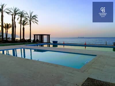 صيف واستثمر طول السنة شاليهseaview متشطب بالكامل واستلام فوري في ذا جروف السخنة