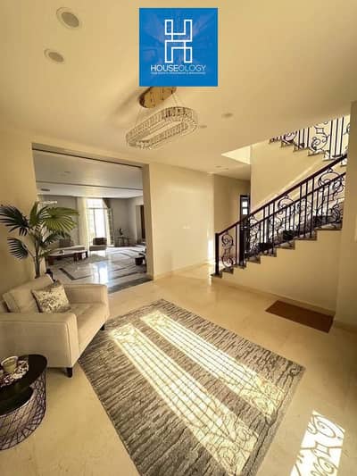 A fully finished villa ready to move is for sale with a 30% discount in a fully serviced and equipped compound managed by hyde park