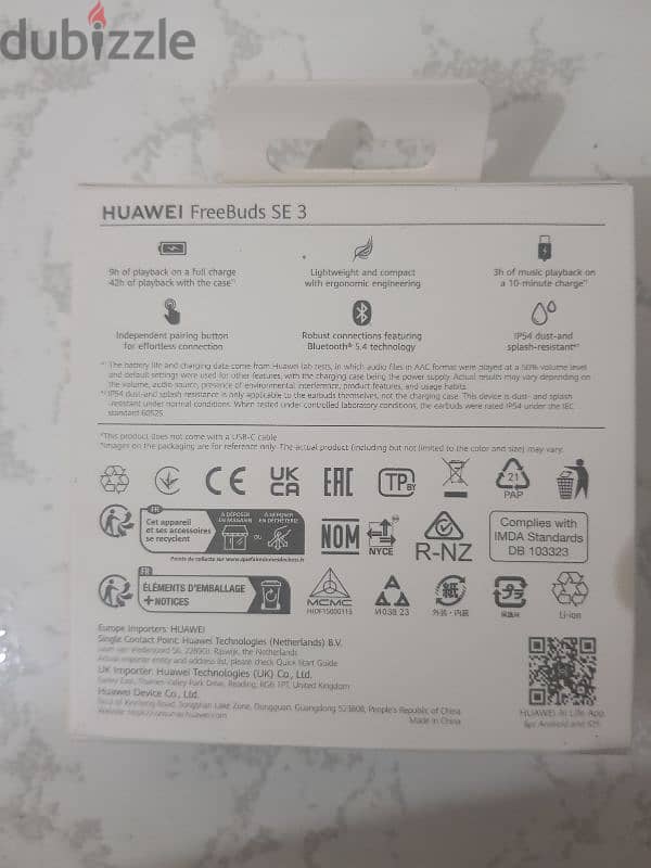 Huawei Free Buds SE 3 5