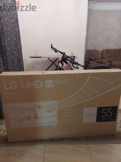 شاشه  LG ULTRA HD 4K THINQ 55UQ75 ٥٥ بوصه