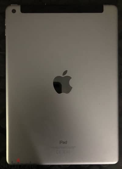Ipad 9.7 128gb running IOS 17.7  6th gen. cellular + wifi with box