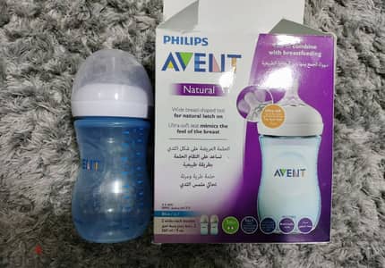 Philips Avent Baby Bottle natural 260 ml ( blue)