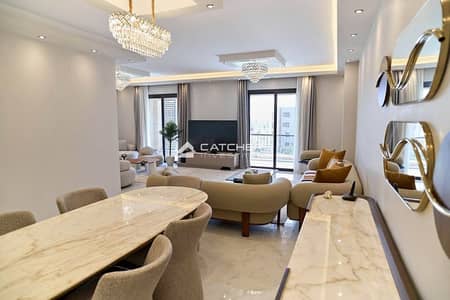 Ready-to-move-in apartment with super-lux finishing and a charming view of a private garden opposite Gardenia and Taj City - next to Hajouja Restauran