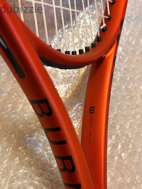wilson Burn 100 uls v5 graphite مضرب تنس 2