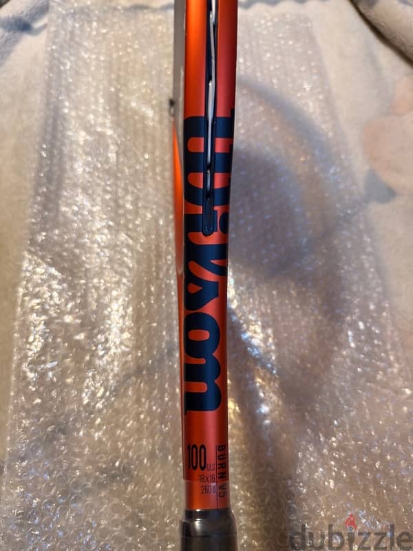 wilson Burn 100 uls v5 graphite مضرب تنس 5