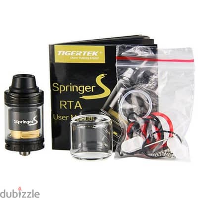 تانك نفس شيشة  springer s tank rta dl