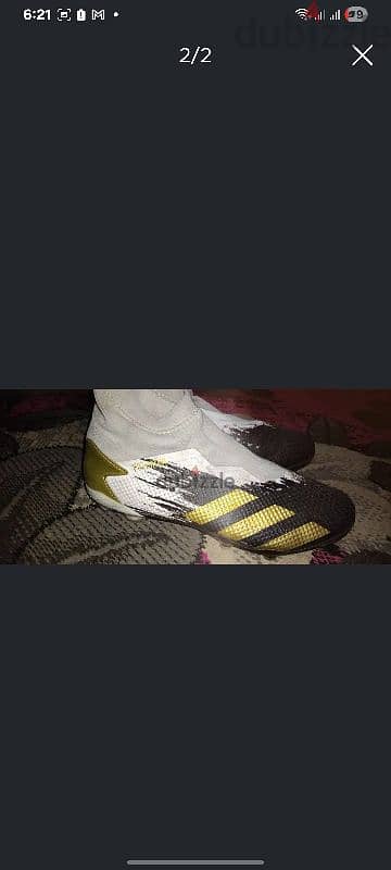 جزمه اديداس بريدتيور اوريجنال مقاس 41 42