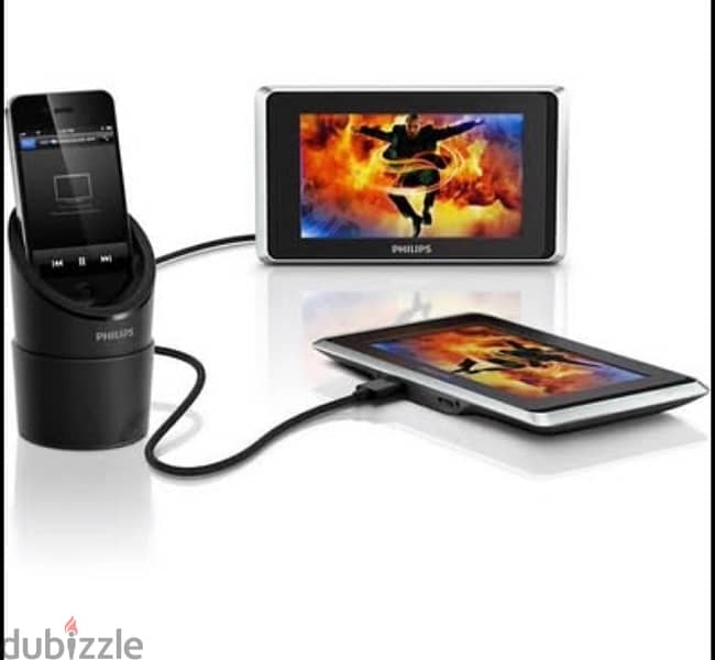 portable video player ipod docking 1