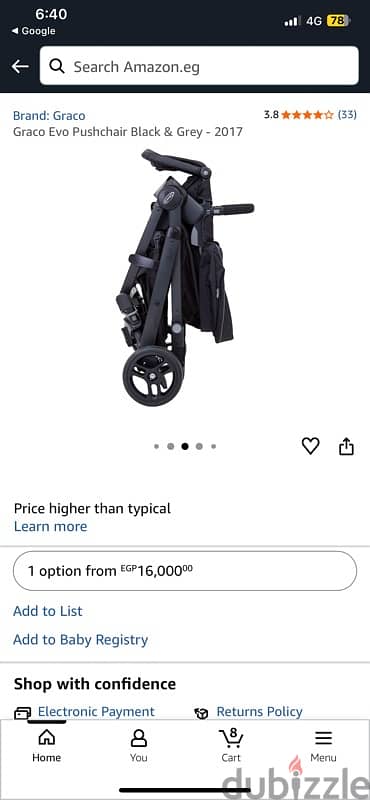 Graco stroller 6