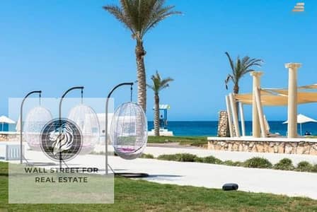 شاليه للبيع في ساوث ميد 106م غرفتين ع اللاجون مباشره حجز افتتاح بأوفر 150 الف فقط لسرعه البيع
