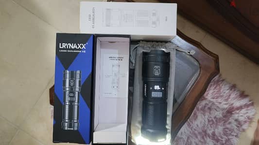 Flashlight and power bank