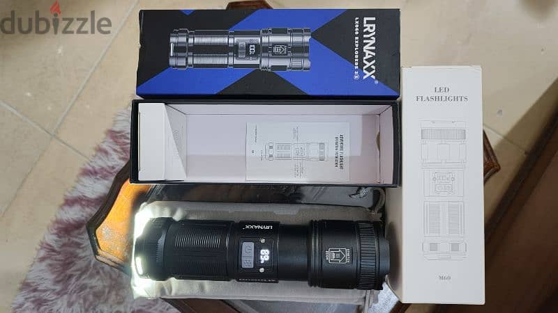 Flashlight and power bank 2