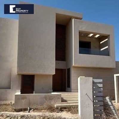 Villa For Sale Ready To Move Prime location Under market price in Palm Hills Hacienda Bay - North Coast