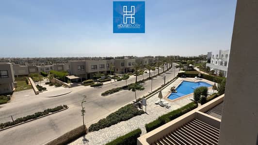 Open view chalet for sale in Azha Ain Sokhna, prime location,Ready to move, with the old price.