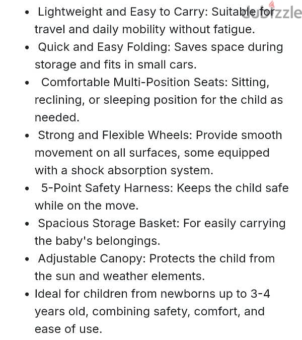 baby stroller model C8 2