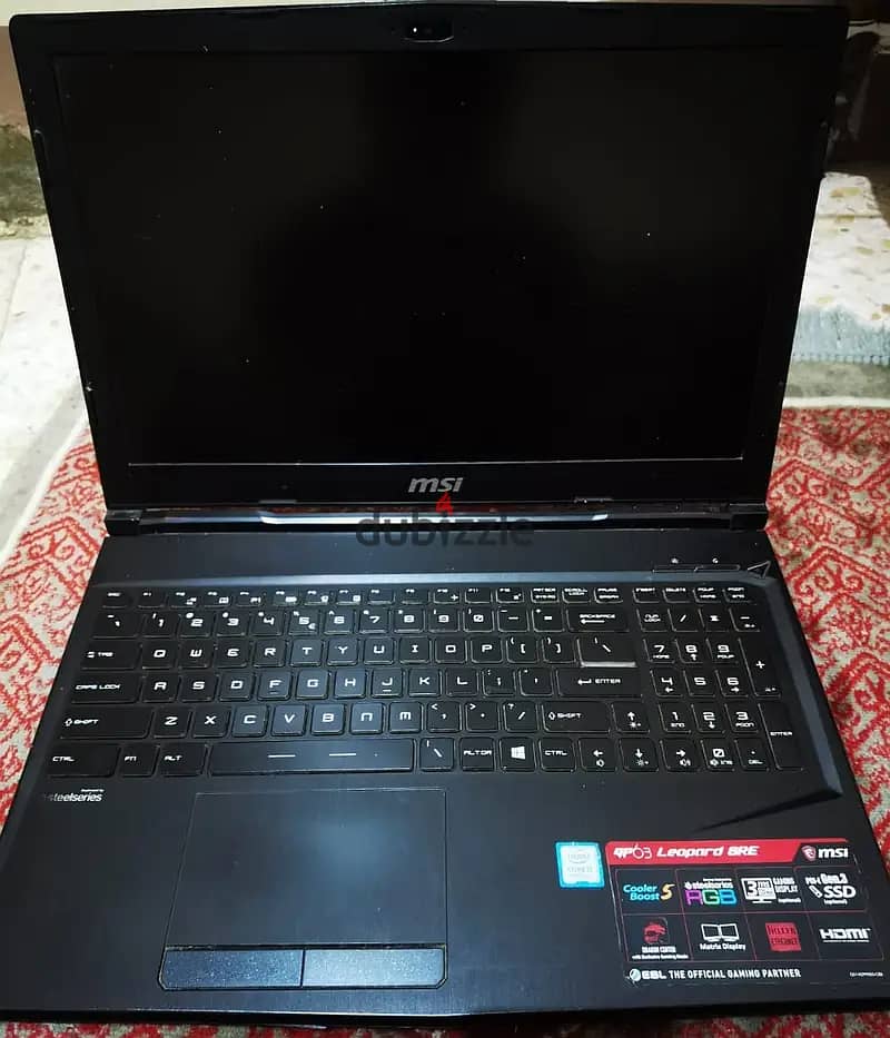 Laptop MSI GP63 Leopard 8RE GTX1060 7