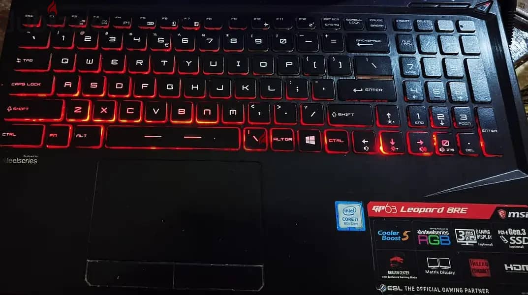 Laptop MSI GP63 Leopard 8RE GTX1060 8