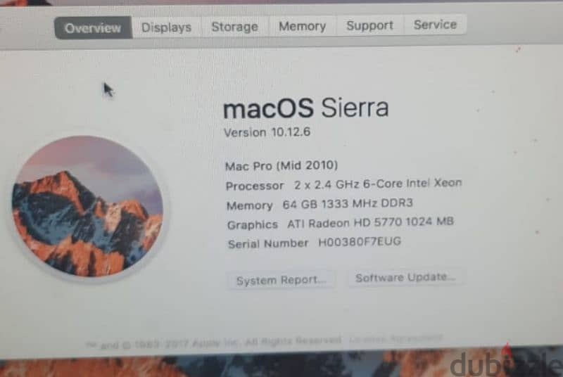 mac pro 2010 6