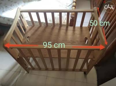 سرير اطفال حتي ٦ سنوات