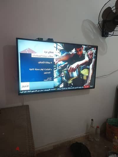 شاشة ٤٩ ال جي بالكرتونة