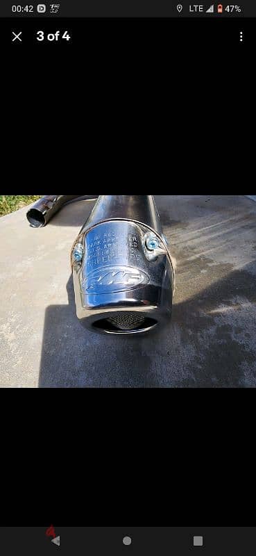 dual FMF exhaust