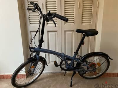 BTWIN Folding Bike Fold 120 - Grey