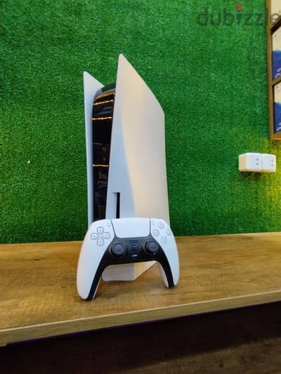 جهاز PS5 النسخة الكاملة استعمال خارج بضمان  6 شهور