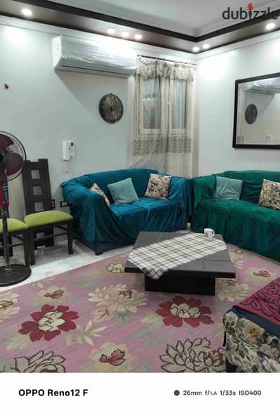Furnished apartment for rent Zahraa El Maadi Sector 8