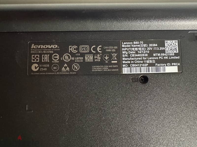 Lenovo b50-70 6