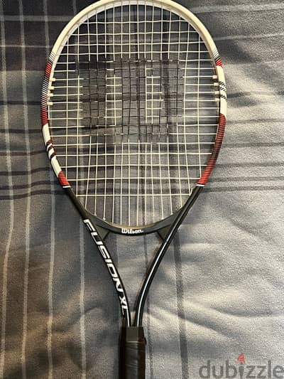 WILSON FUSION XL 2 STRUNG TENNIS RACKET