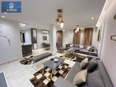For Rent: Furnished Apartment – In Rehab City – 8th Phase, near the Eastern Market, Avenue Mall, the club, and all services – Super Lux finishing. A fu