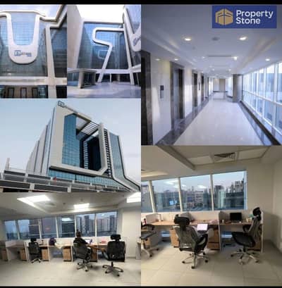 Administrative office for rent, 110 meters – directly overlooking North 90th Street in the heart of Fifth Settlement