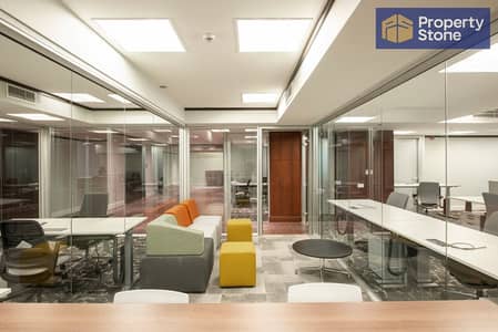 Administrative office for rent, 1500 square meters, furnished and ready for immediate work in Maadi, close to transportation.