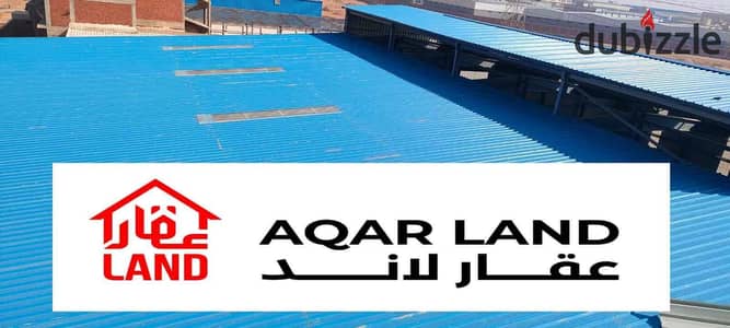 مصنع للايجار مساحة 3500 متر صالة الانتاج 2250 متر في العاشر من رمضان نشاط نسيج