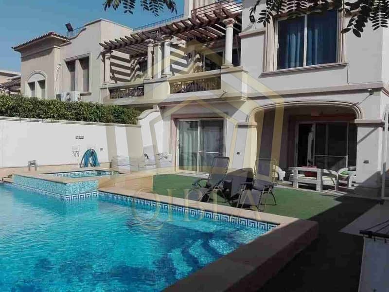 4 Bedrooms 400 sq.M Townhouse for sale 22,000,000 EGP in Meadows Park Compound, Sheikh Zayed