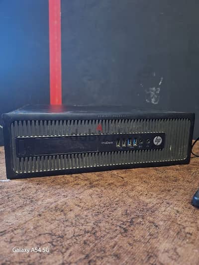 للبيع كمبيوتر مكتبي HP Pro Desk 600 1 SFF بحالة ممتازة