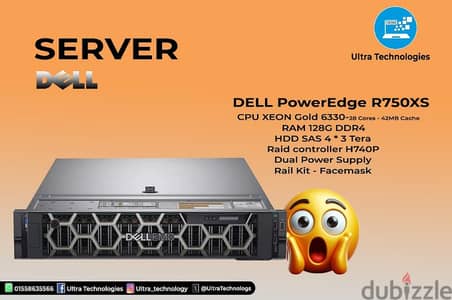 Dell Server R750XS& 740XDسيرفرات ديل،