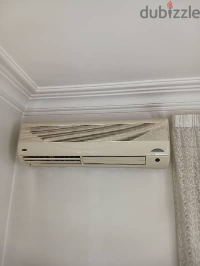 تكييف كارير حائطي 3 حصان ( 24 BTU ) بحالة الجديد تماما