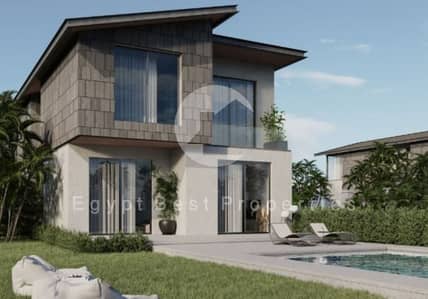 Luxury Twinhouse For Sale In New Cairo Traingle-Very Prime Location-OPen View-Small Dp