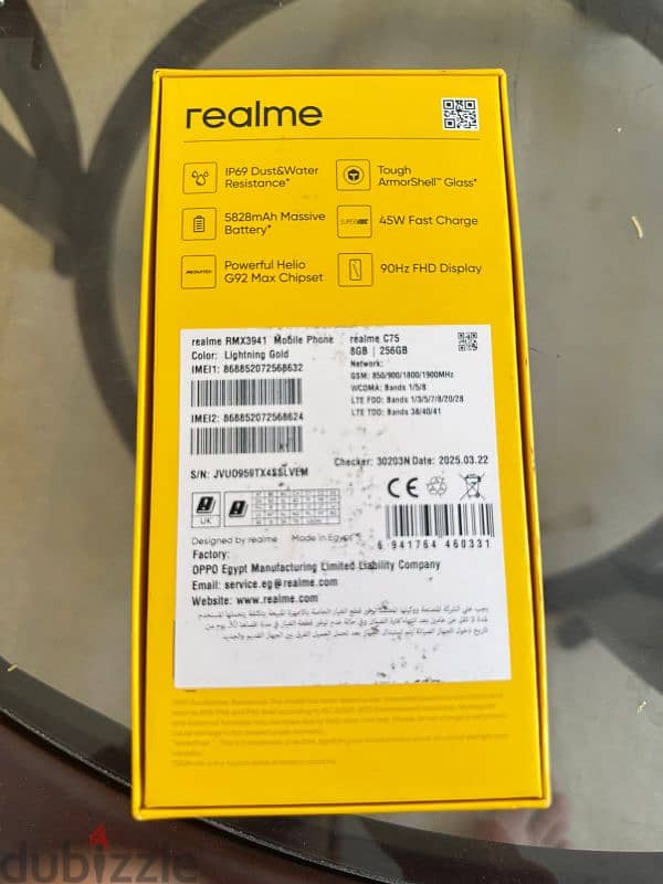 relme c75 8